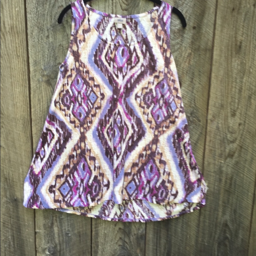 Flowing J. Jill Linen Tank S talk - Picture 3 of 8